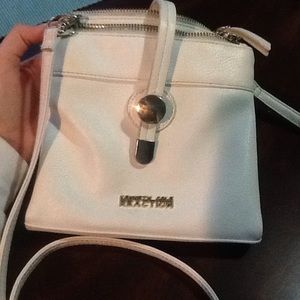 Kenneth Cole Reaction Small White Crossbody